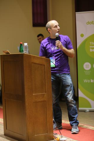Goran Nikolovski at Drupal Camp Pannonia 2018